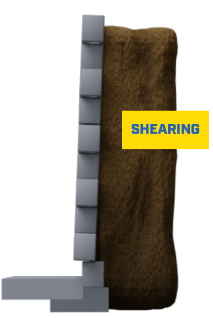Shearing Wall Basement Repair